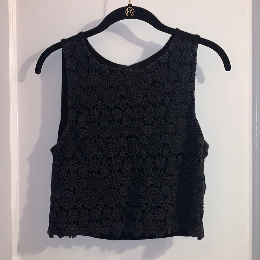 Shirt, beach cover up, black, size small